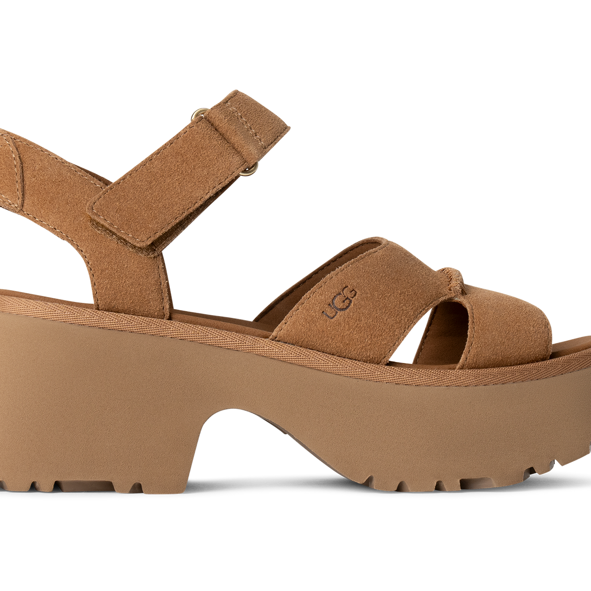 Women's UGG New Heights Ankle Strap Sandal – Brown's Shoe Fit Co