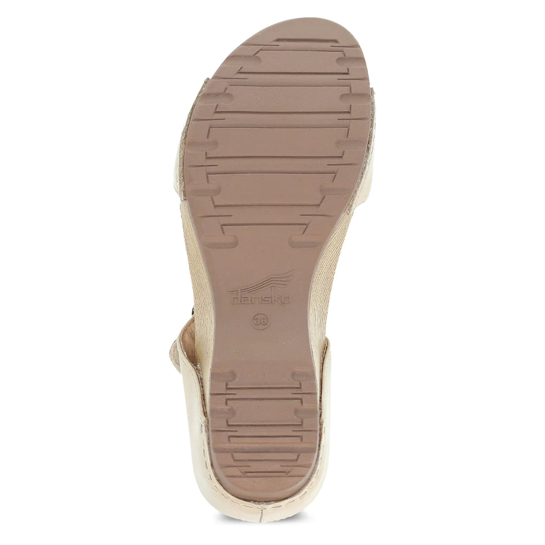 Women's Dankso Tanya Color: Linen Milled Burnished Sandal 3