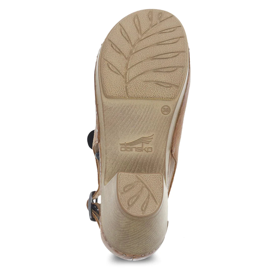 Women's Dansko Sassy Color: Tan Milled Burnished