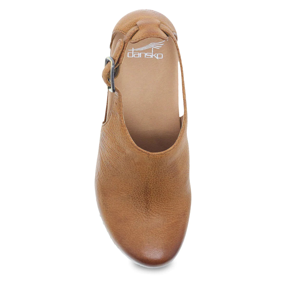 Women's Dansko Sassy Color: Tan Milled Burnished