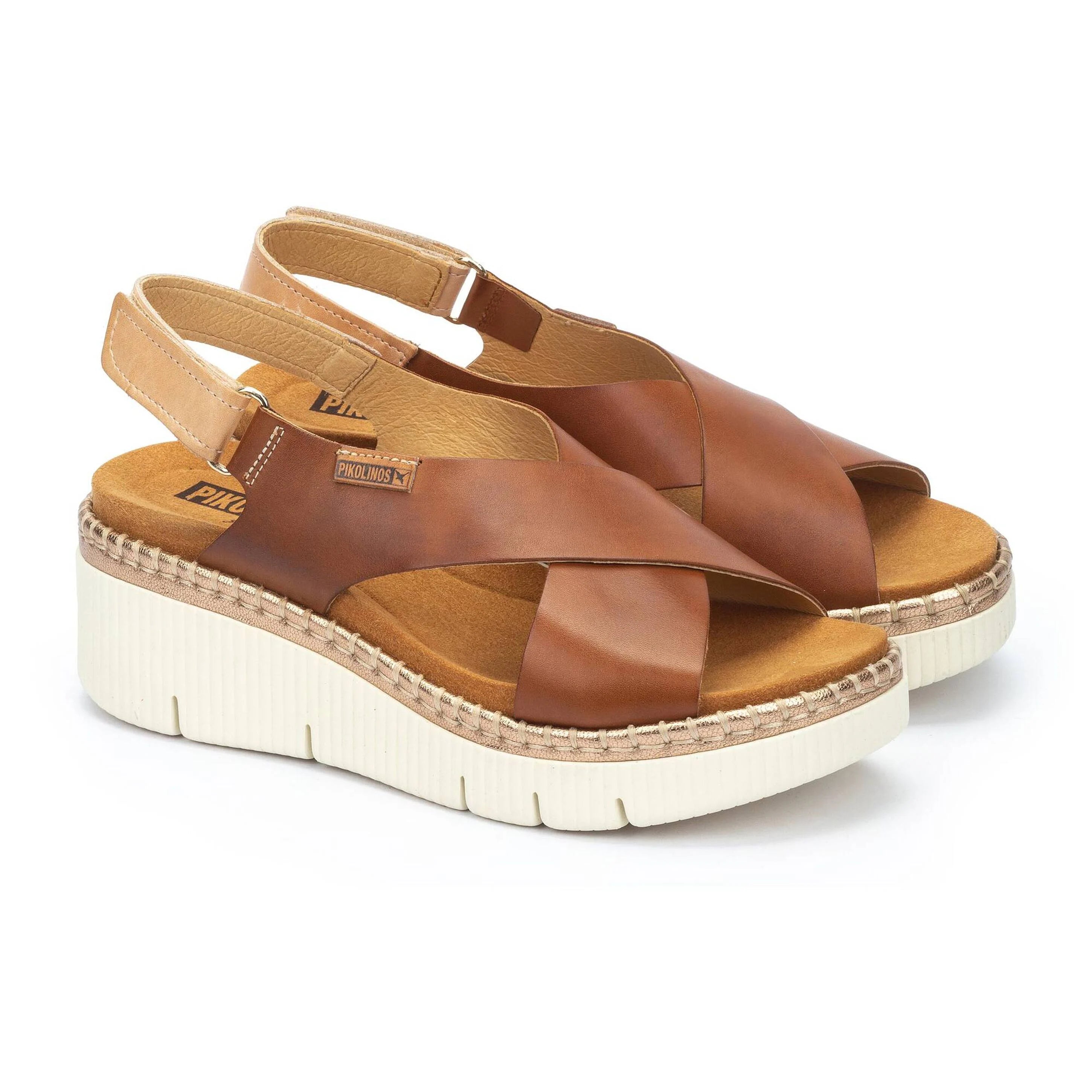 Women's Pikolinos Gomera Wedges with Velcro Closure 9