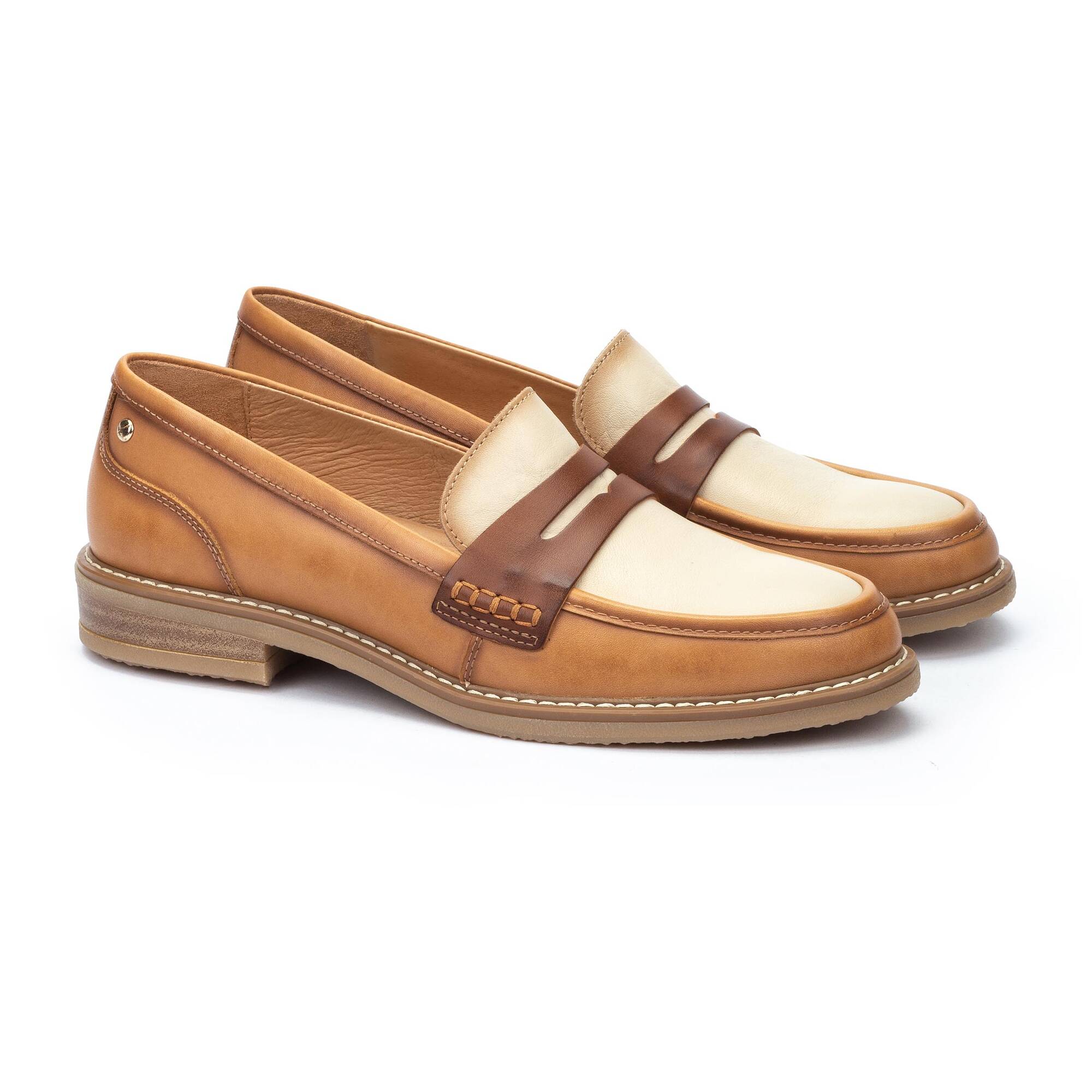 Women's Pikolinos Aldaya Two-tone Penny Loafers 7