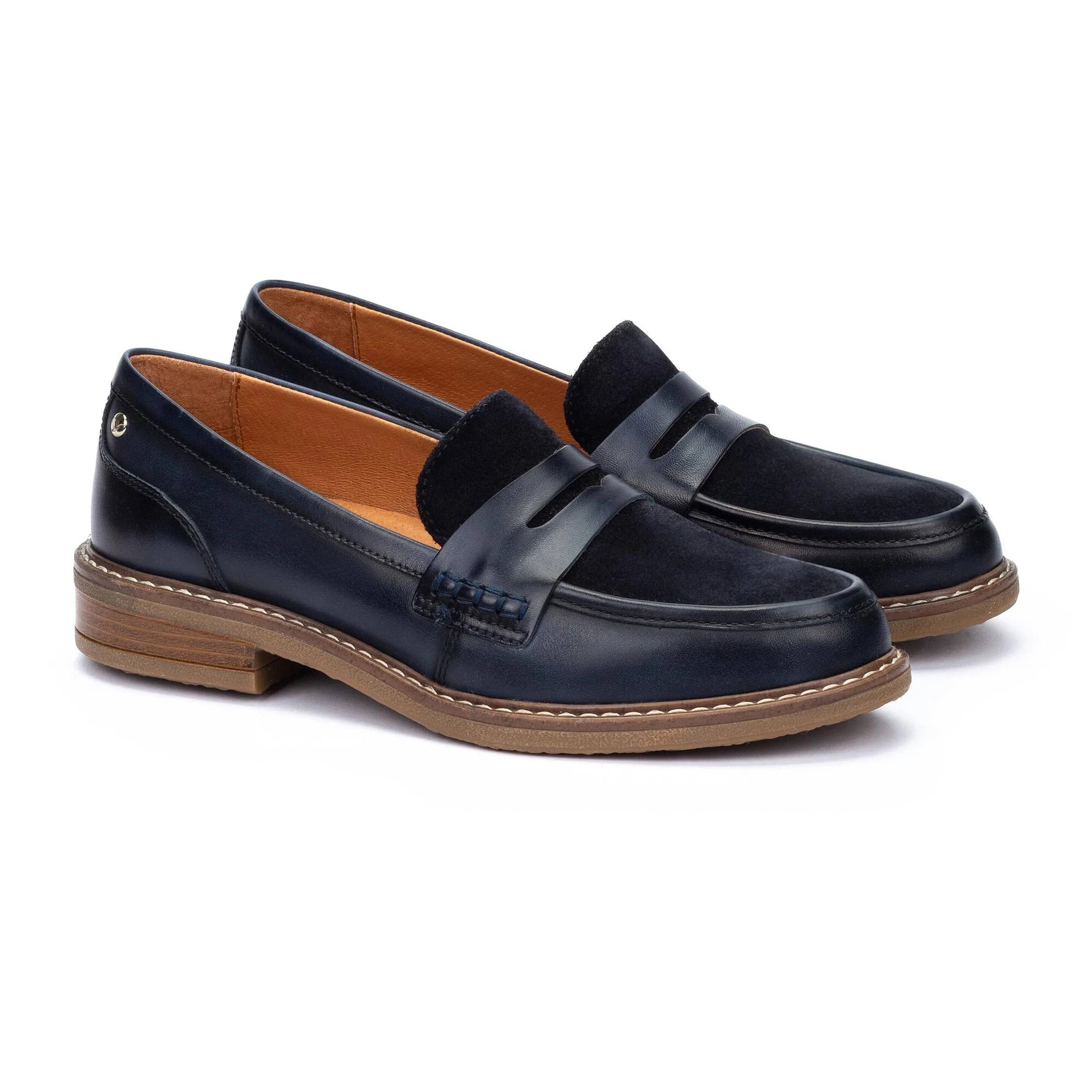 Women's Pikolinos Aldaya Two-tone Penny Loafers 13
