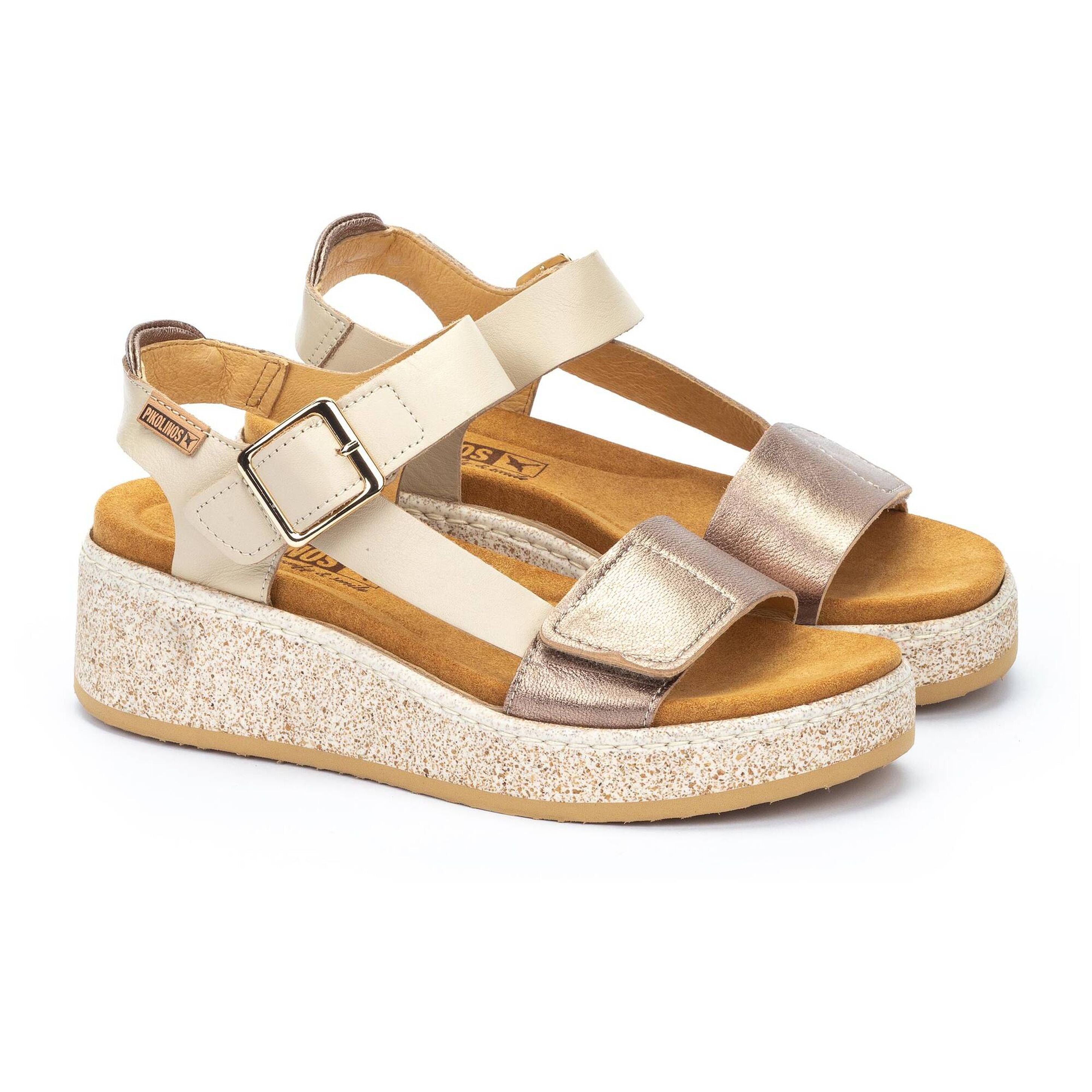 Women's Pikolinos Alzira Wedges with Velcro Closure 1