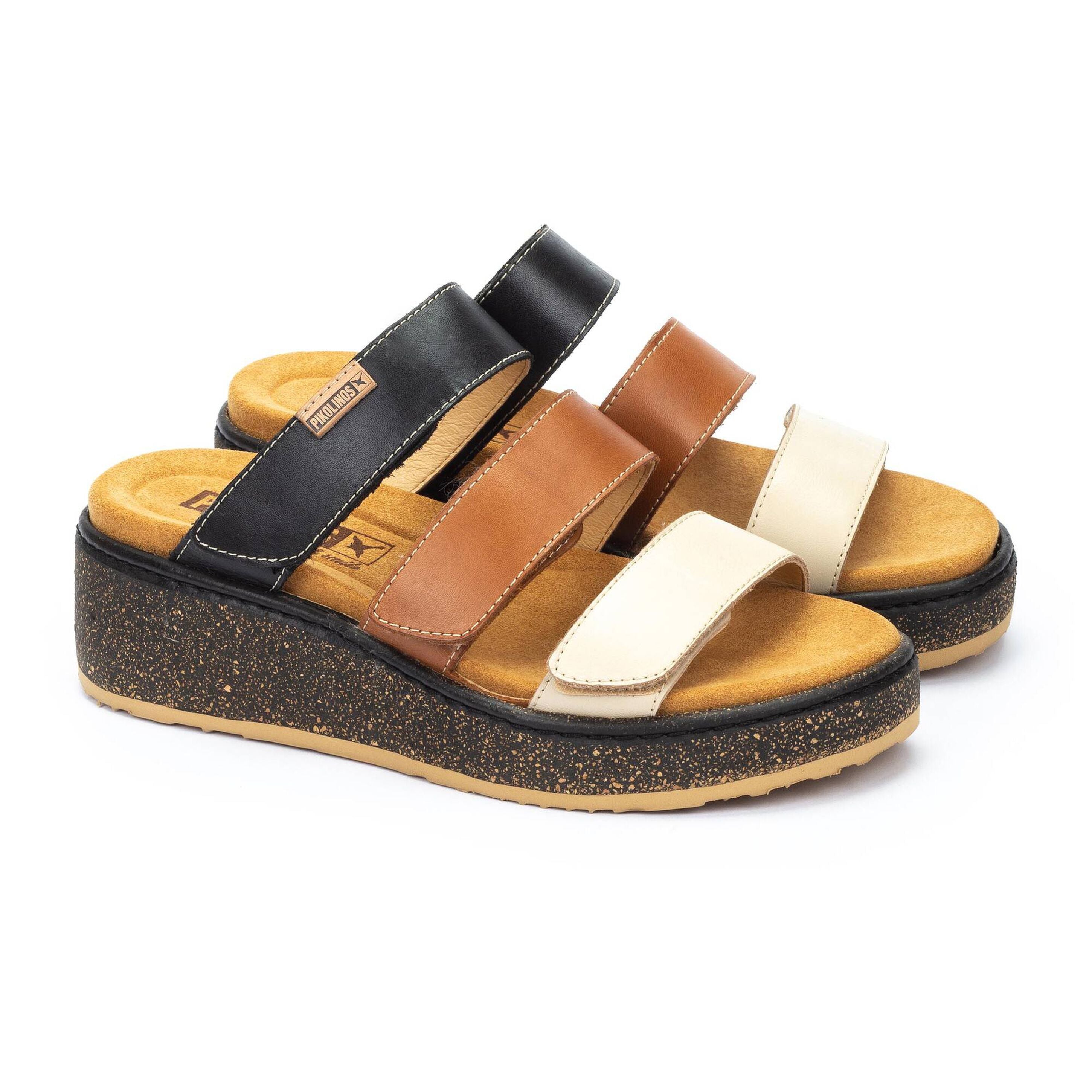 Women's Pikolinos Wedges with Velcro Closure 1