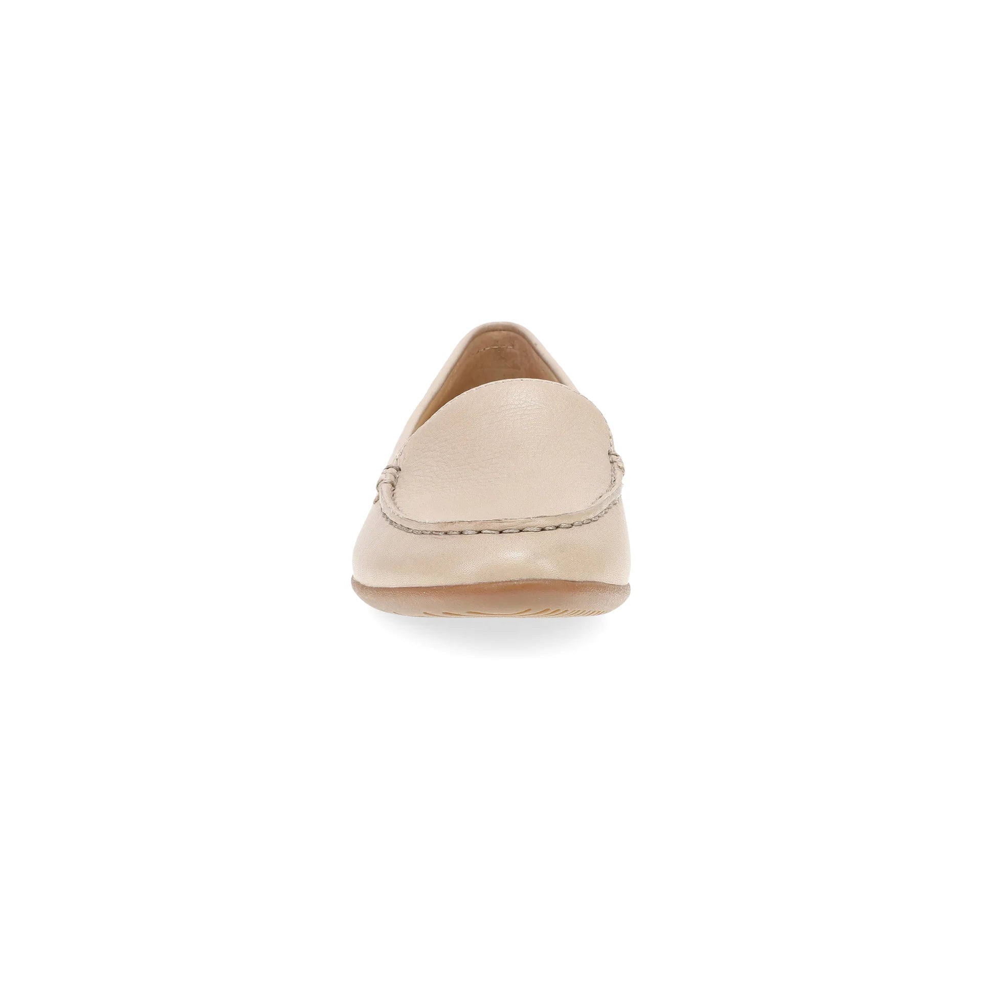 Women's Dansko Lorri Color: Sand Tumbled Flat 7