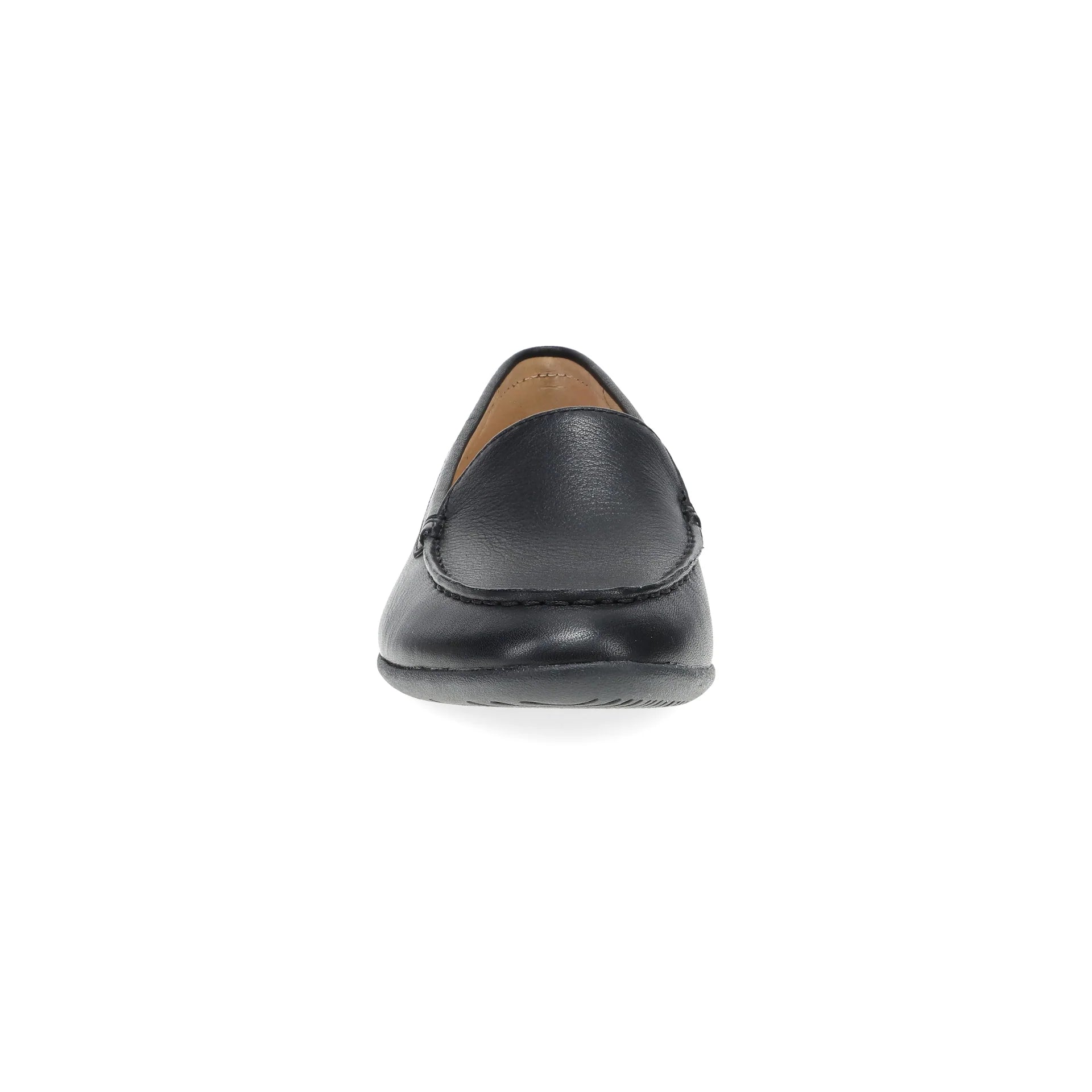 Women's Dansko Lorri Color: Black Tumbled Flat 6