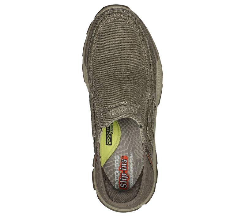 Men's Skechers Slip-Ins RF Respected Holmgren Color: Taupe