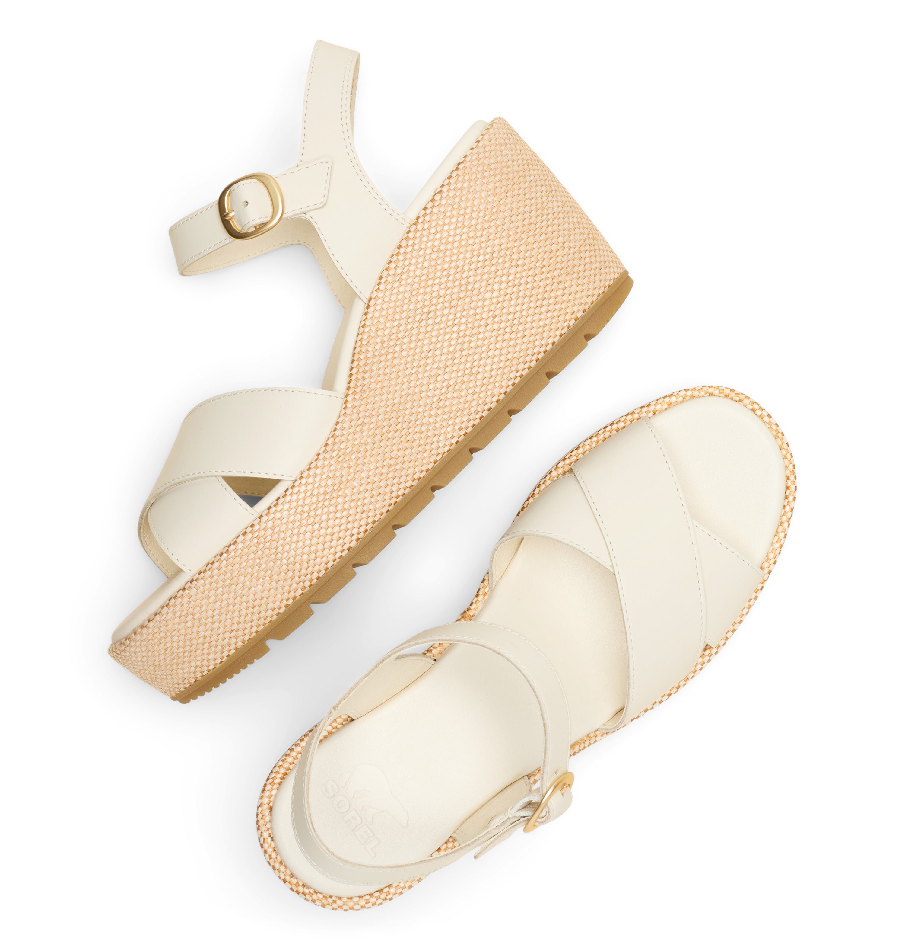 Women's Sorel Sunpeak Wedge Ankle Strap Sandal 10