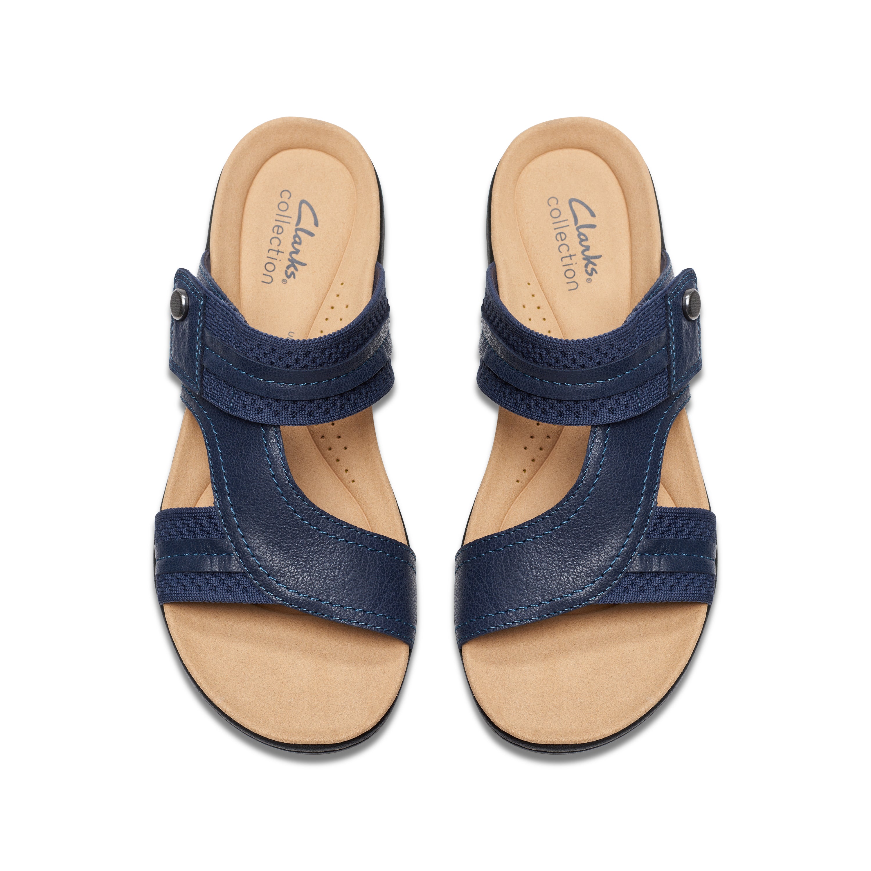 Women's Clarks Laurieann Cara Color: Navy 7