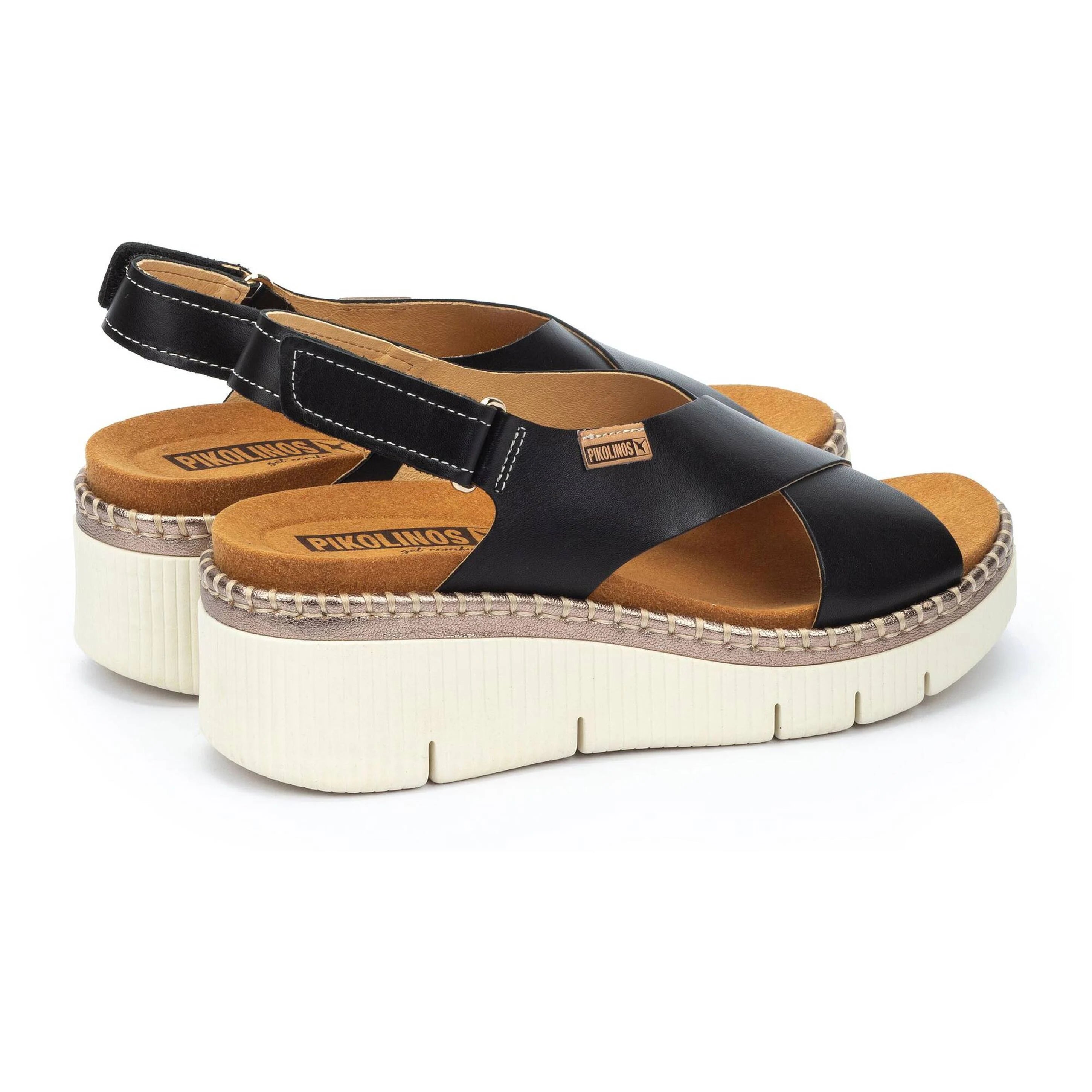 Women's Pikolinos Gomera Wedges with Velcro Closure 6