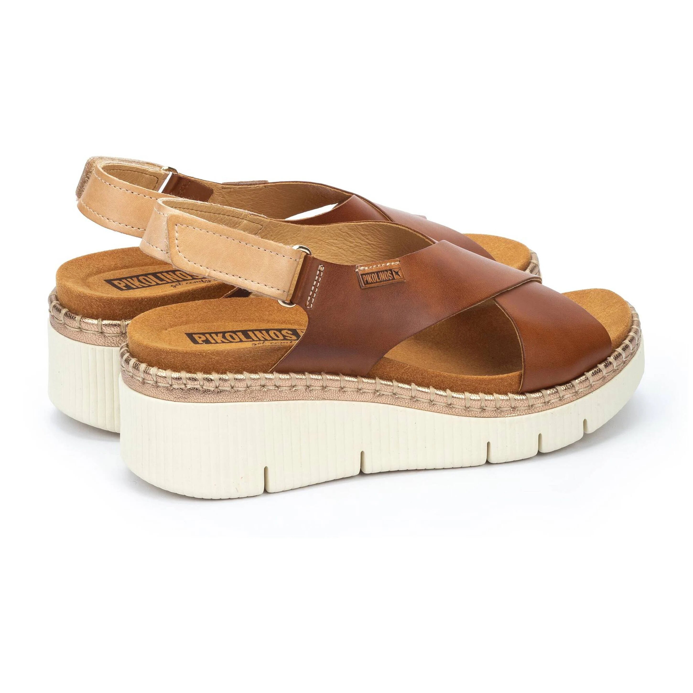 Women's Pikolinos Gomera Wedges with Velcro Closure 13