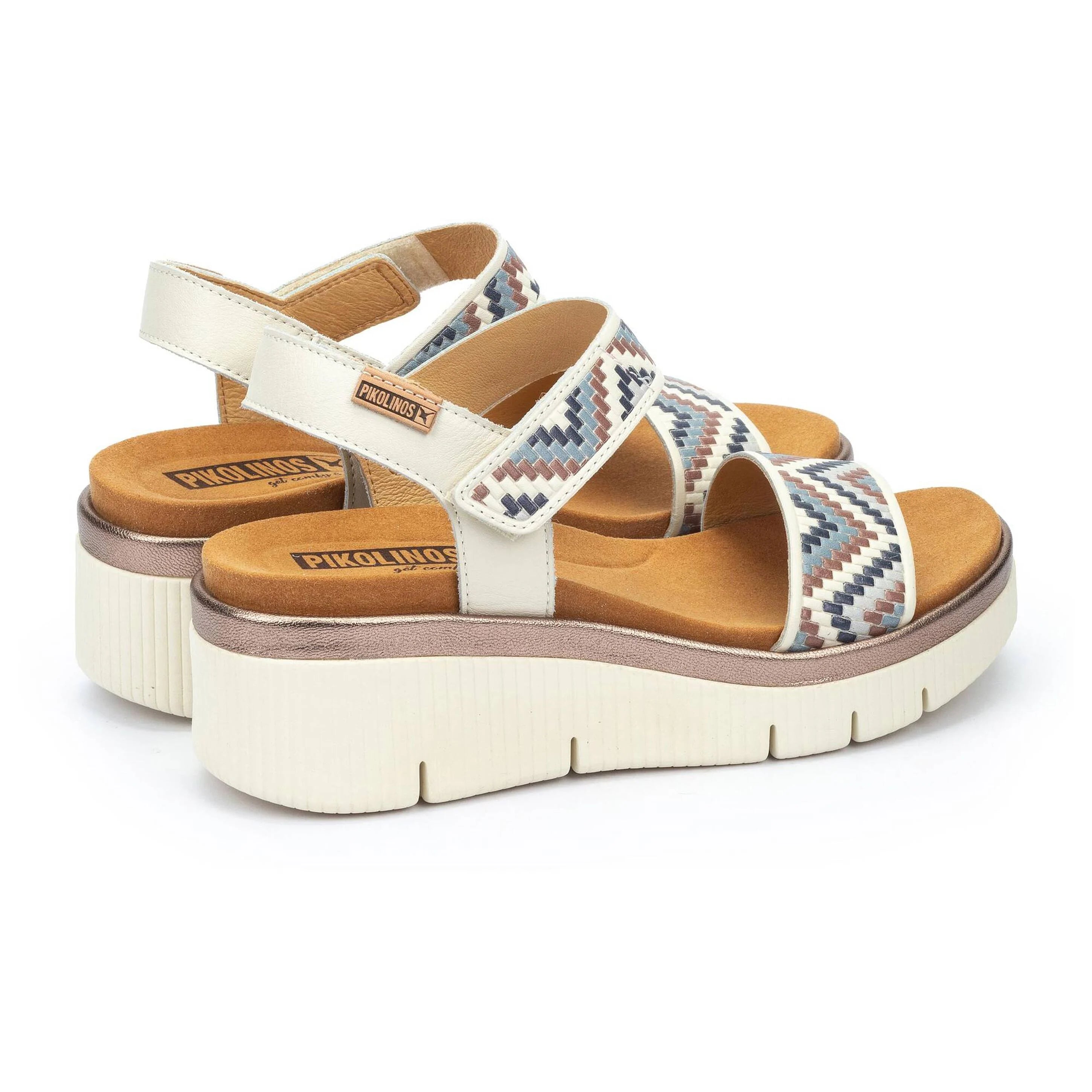 Women's Pikolinos Gomera Wedges with Velcro Closure 5