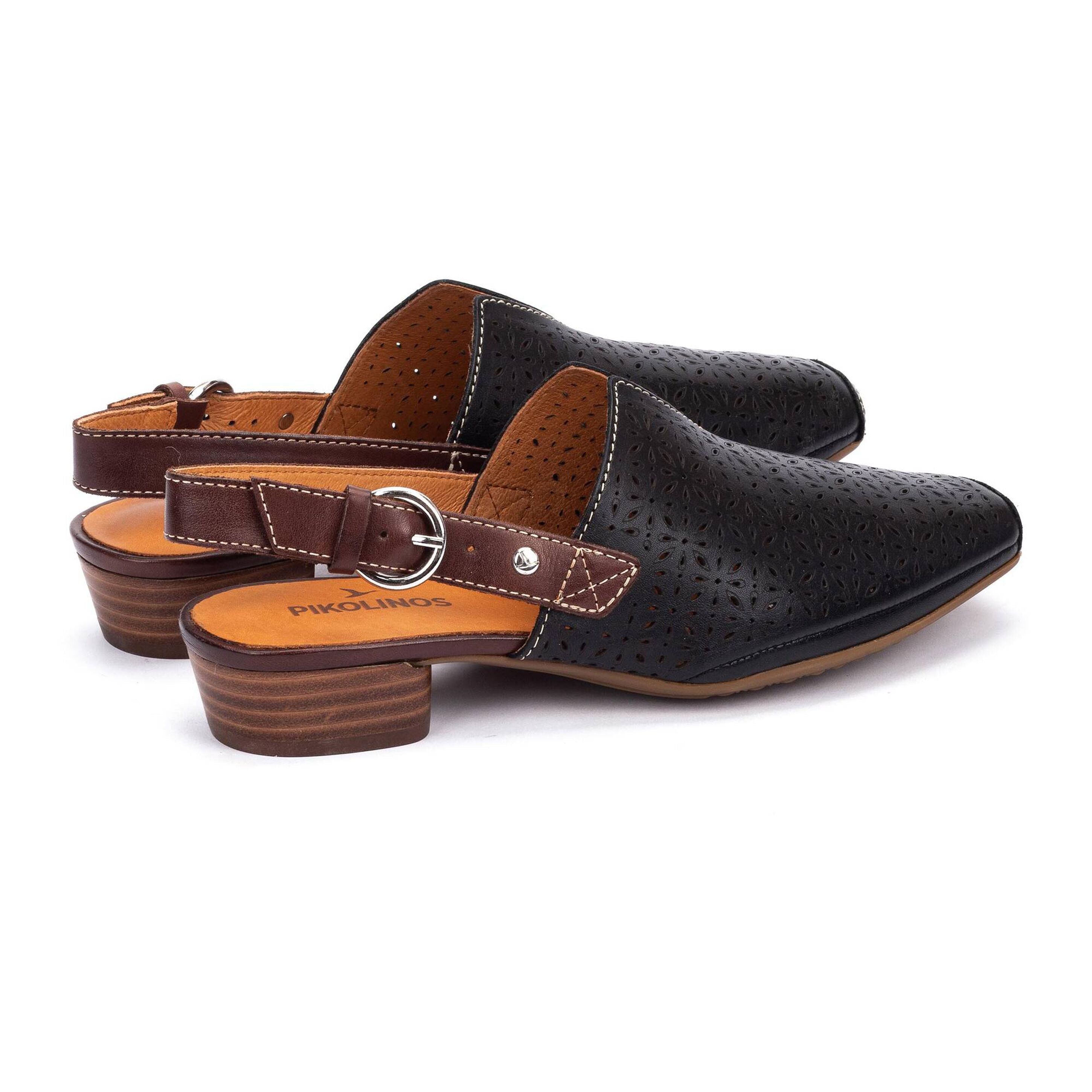 Women's Pikolinos Alameda Heeled Shoes With Buckle 5