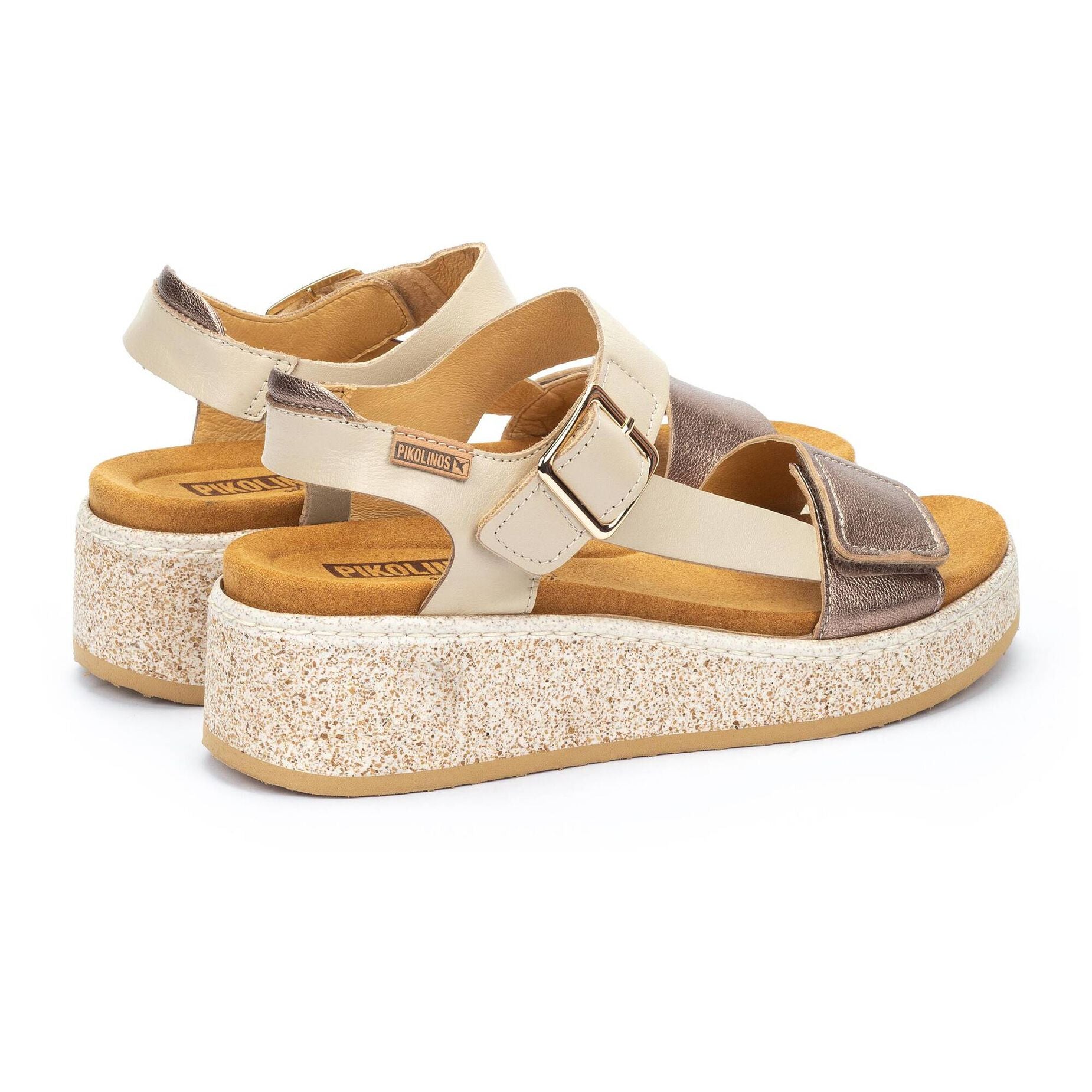 Women's Pikolinos Alzira Wedges with Velcro Closure 7
