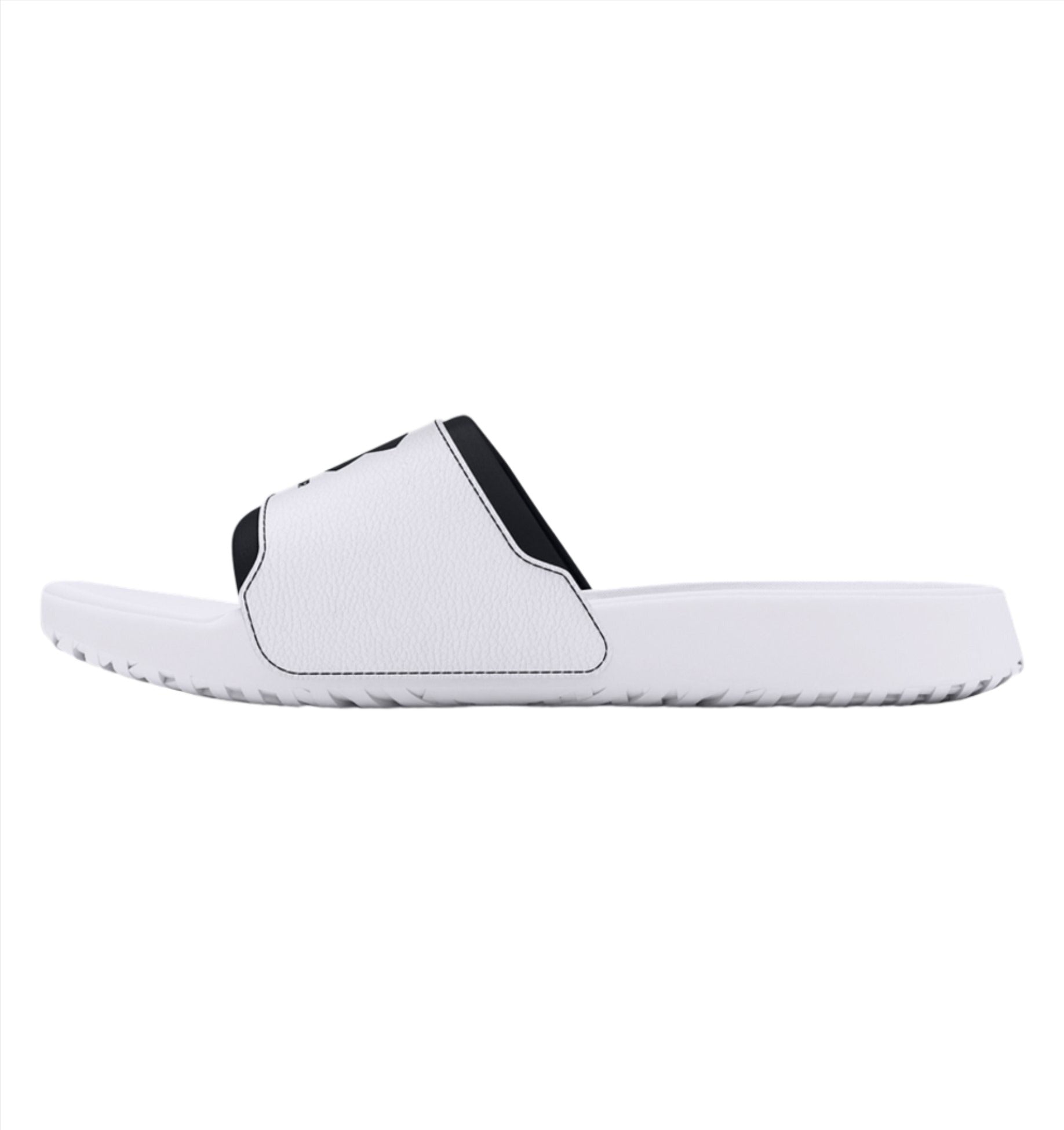 Men's Under Armour Ignite Select Slides Color: White / Black 5