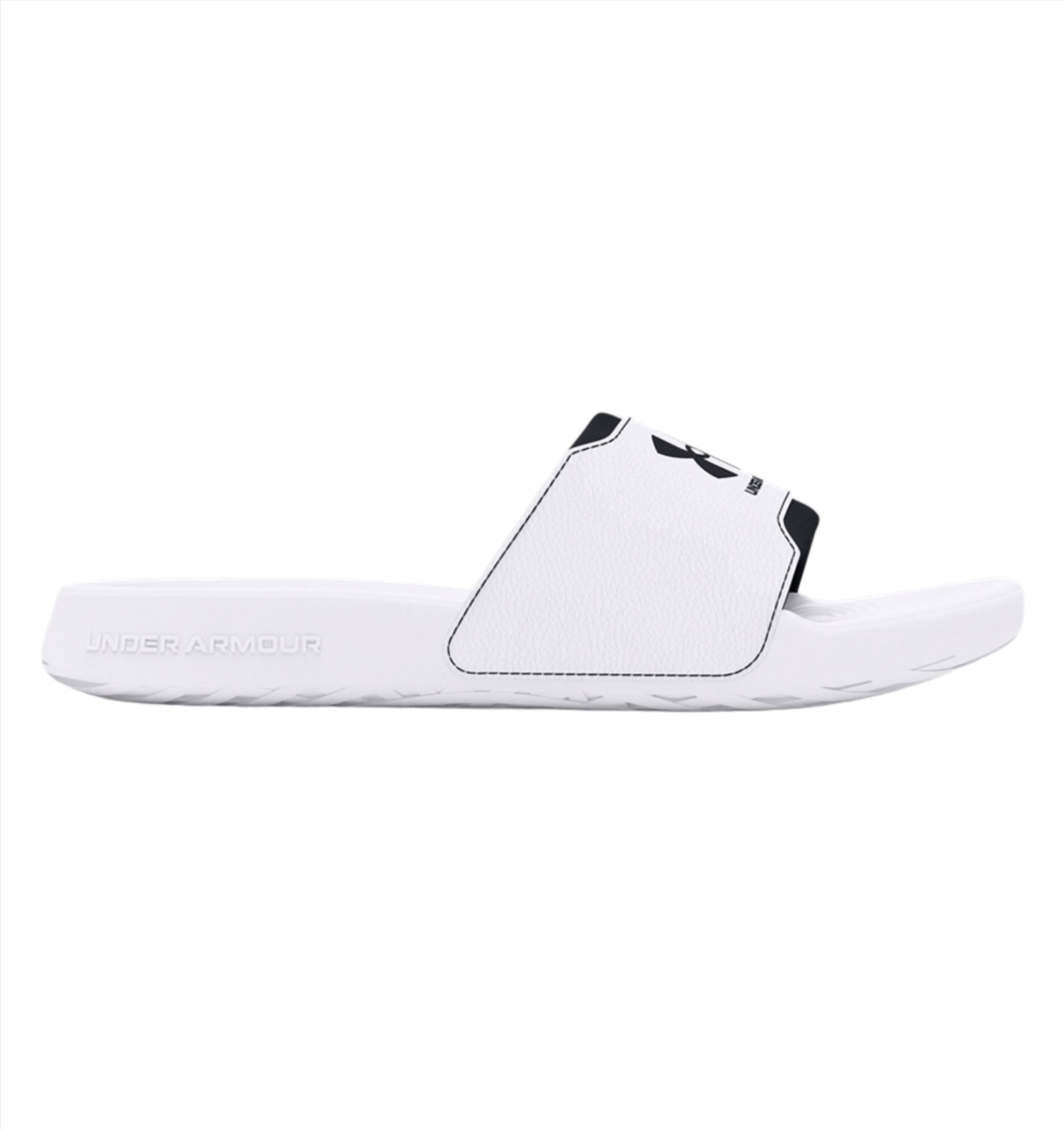 Men's Under Armour Ignite Select Slides Color: White / Black 2
