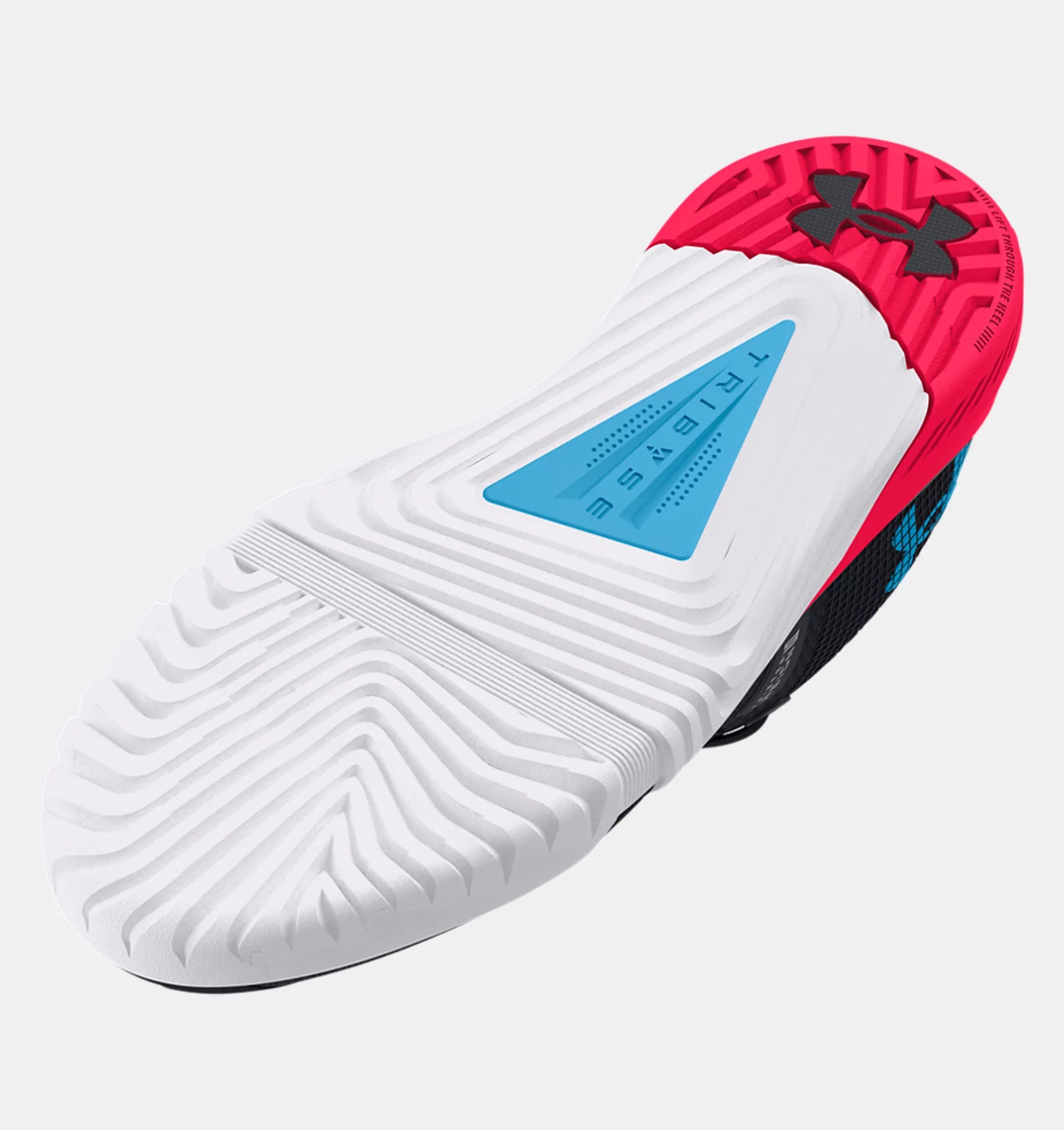 Women's Under Armour Reign 6 Training Shoe Color: Black / Red / Capri 4