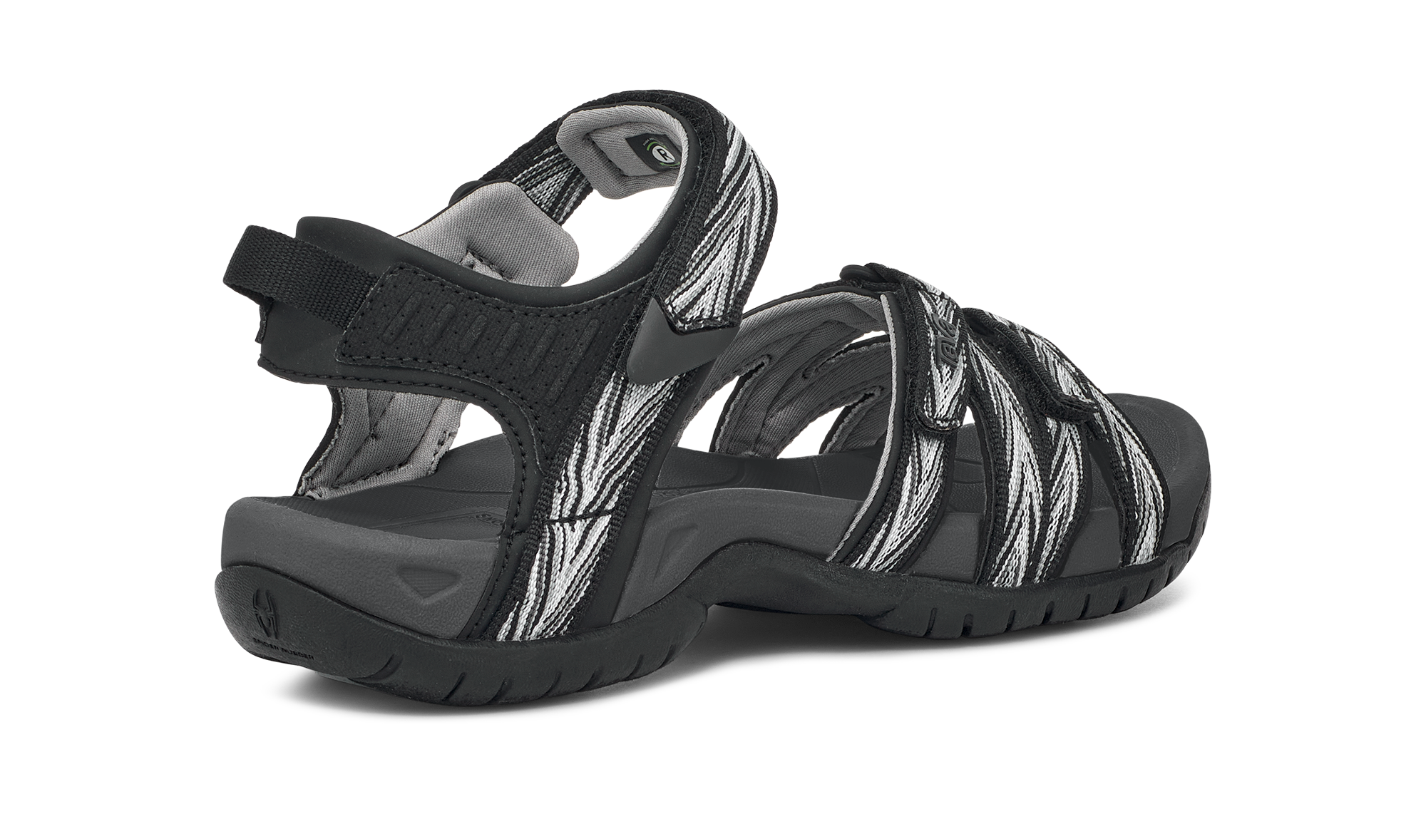 Women's Teva Tirra Color: Palms Black / White 3