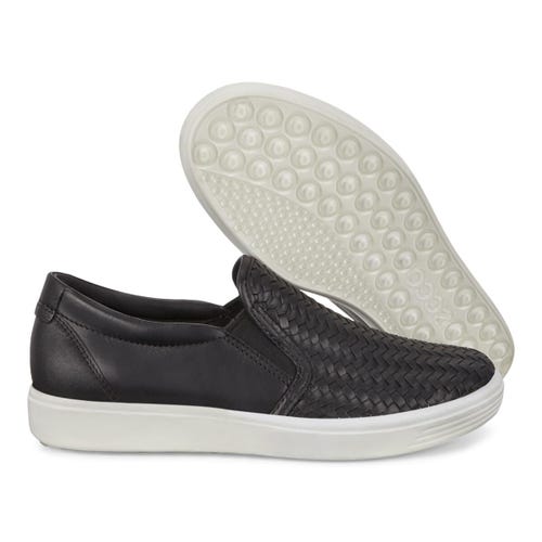 Women's Ecco Soft 7 Woven Slip-On 2.0 11