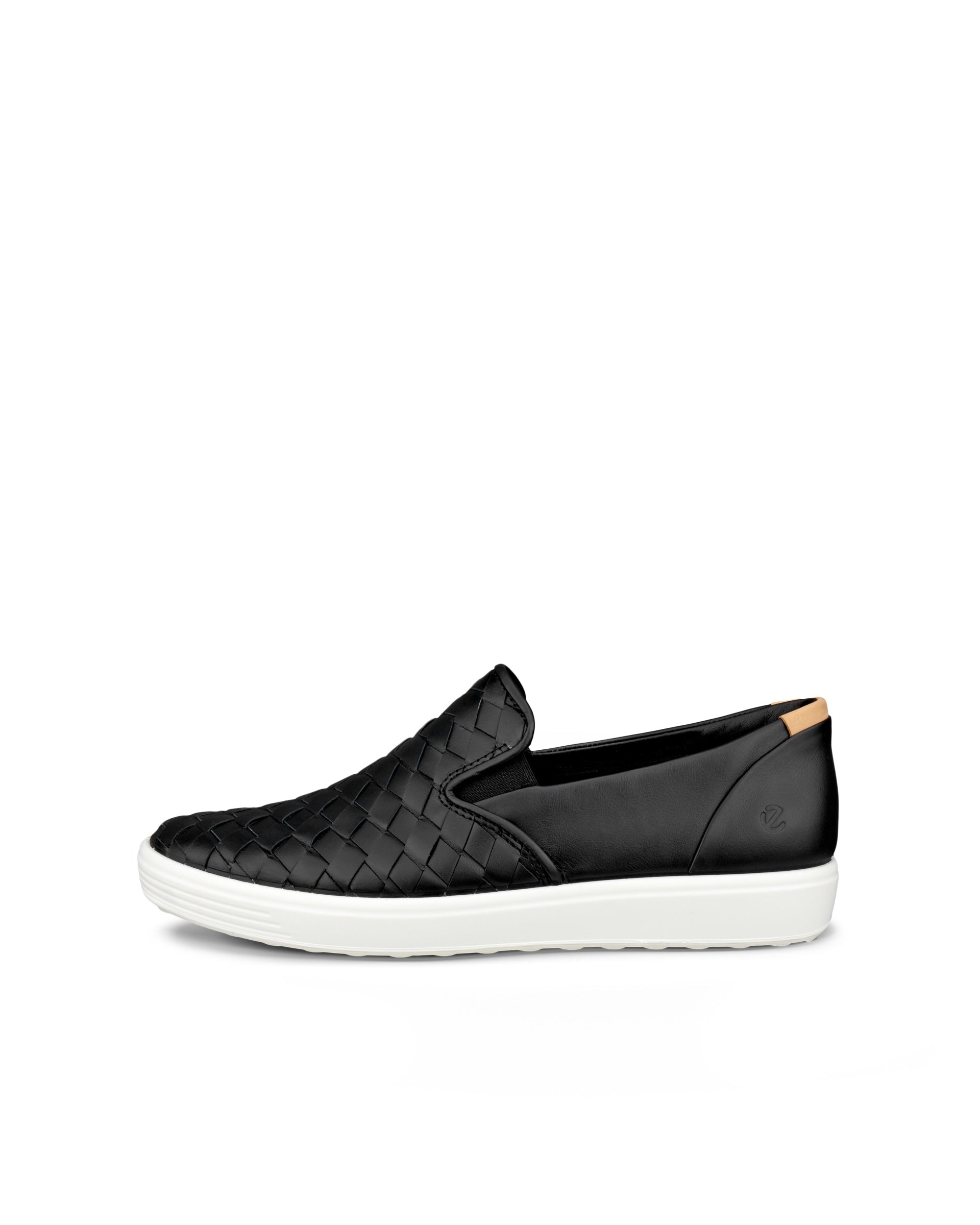 Women's Ecco Soft 7 Woven Leather Slip-On 2