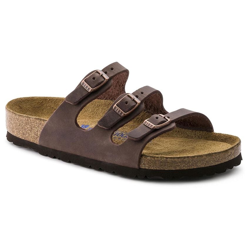 Women's Birkenstock Florida Soft Footbed Oiled Leather 5