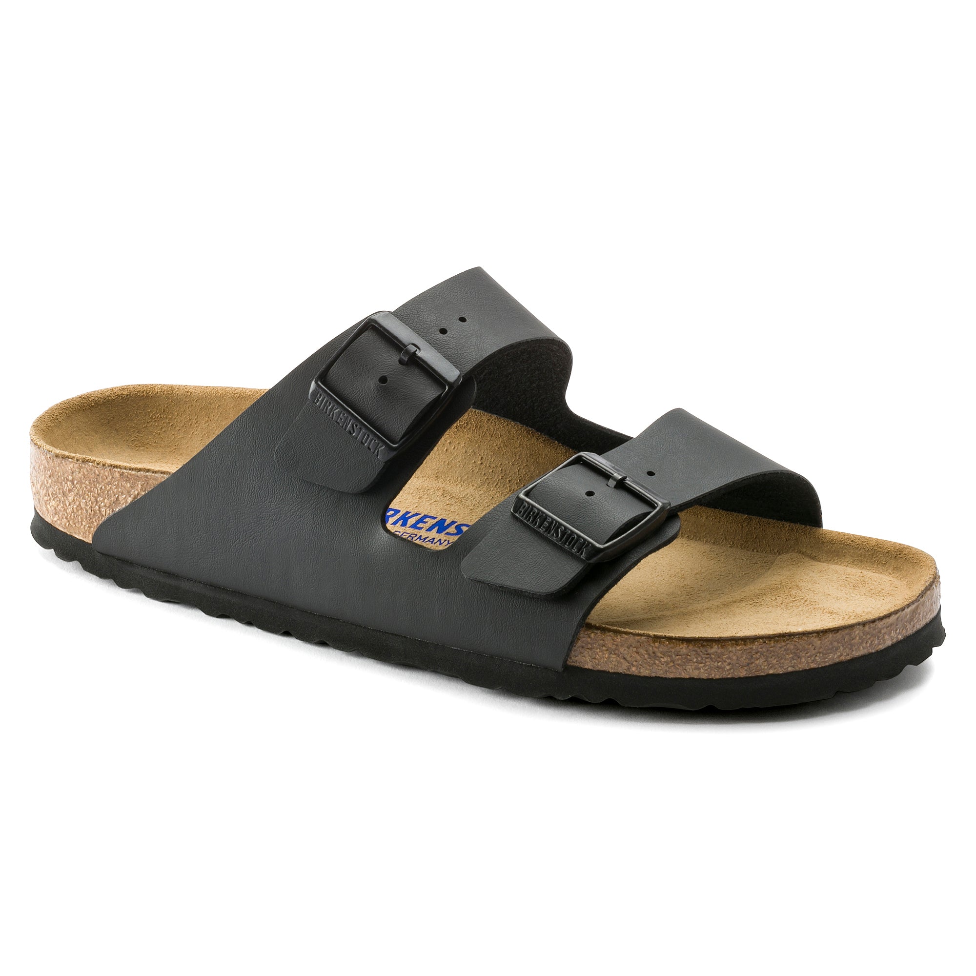 Birkenstock Arizona Soft Footbed Birko-Flor Color: Black