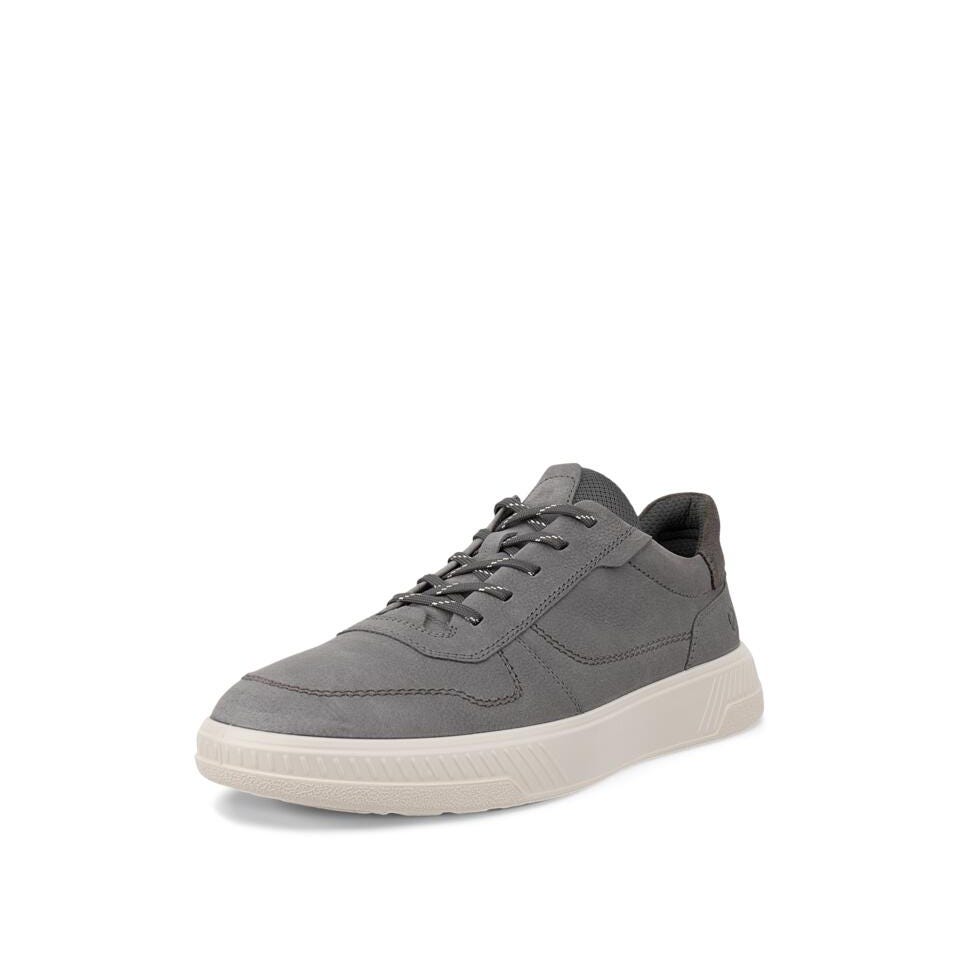 Gray sneaker on a white background