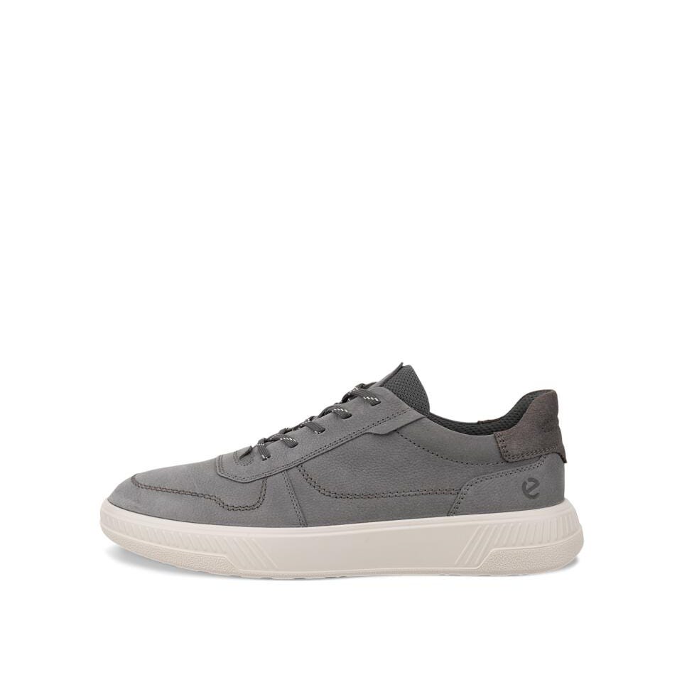 Gray sneaker on a white background