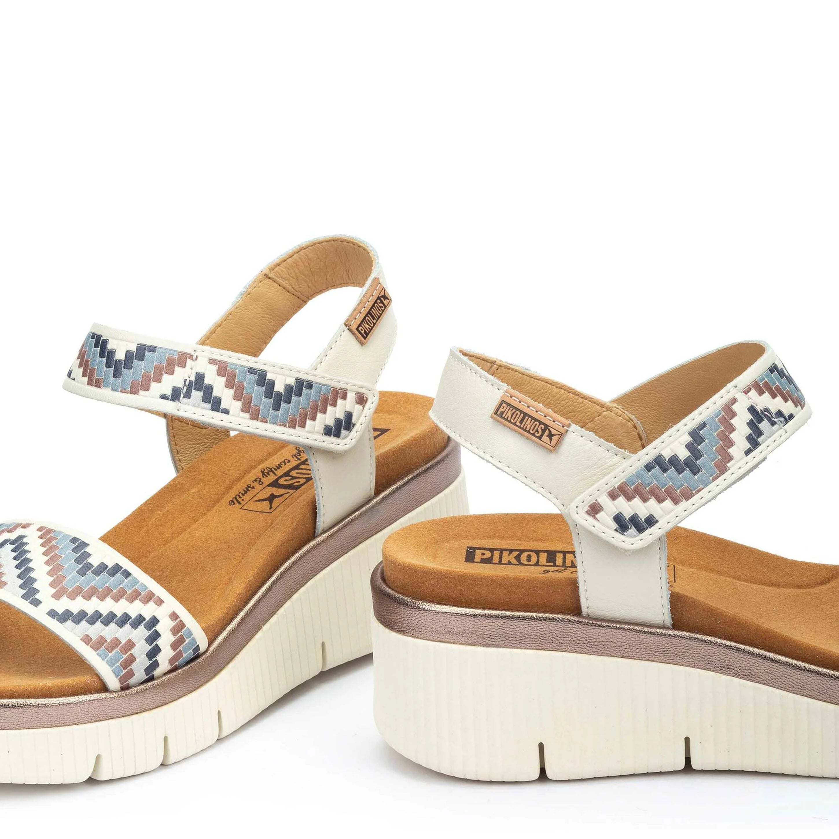 Women's Pikolinos Gomera Wedges with Velcro Closure 6