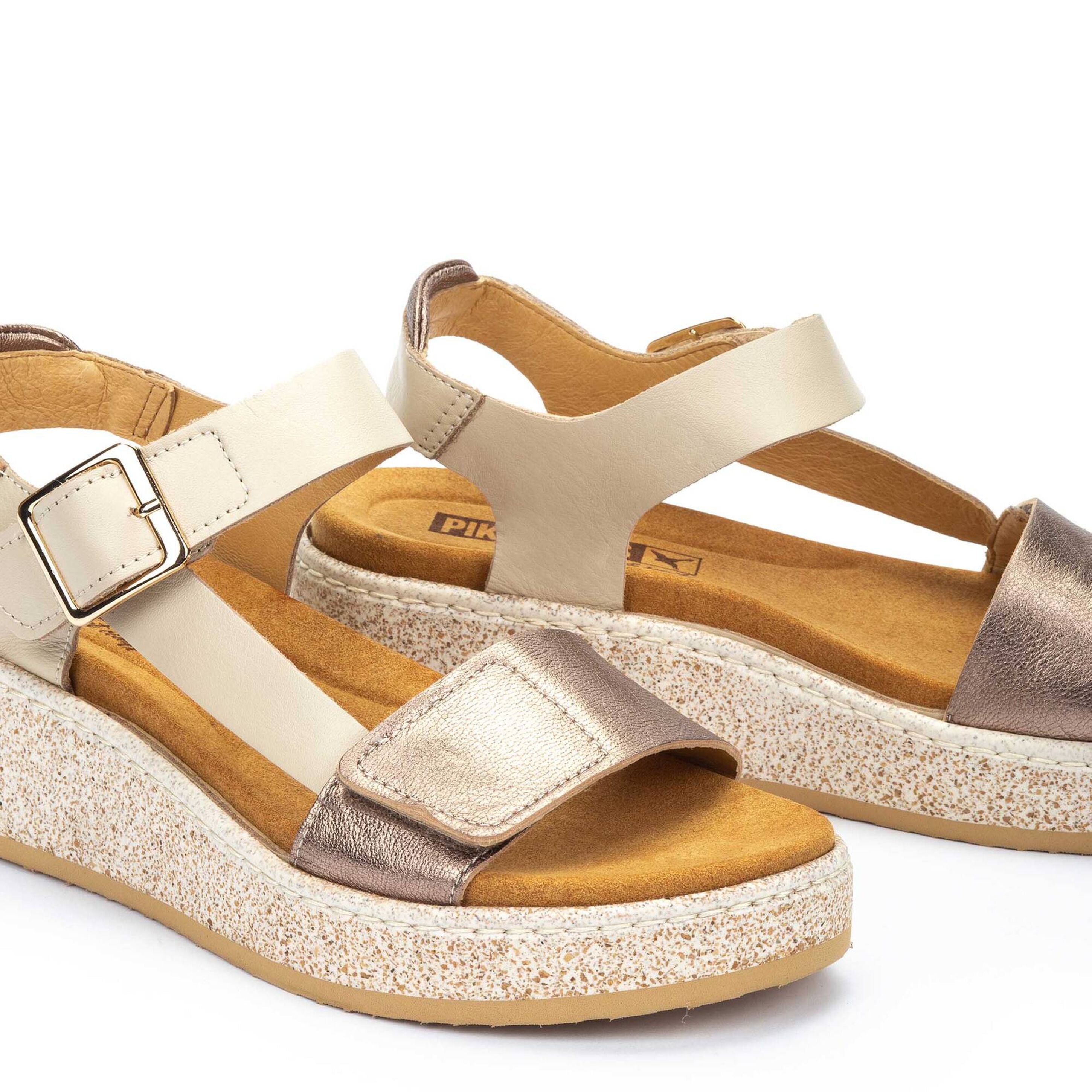 Women's Pikolinos Alzira Wedges with Velcro Closure 8