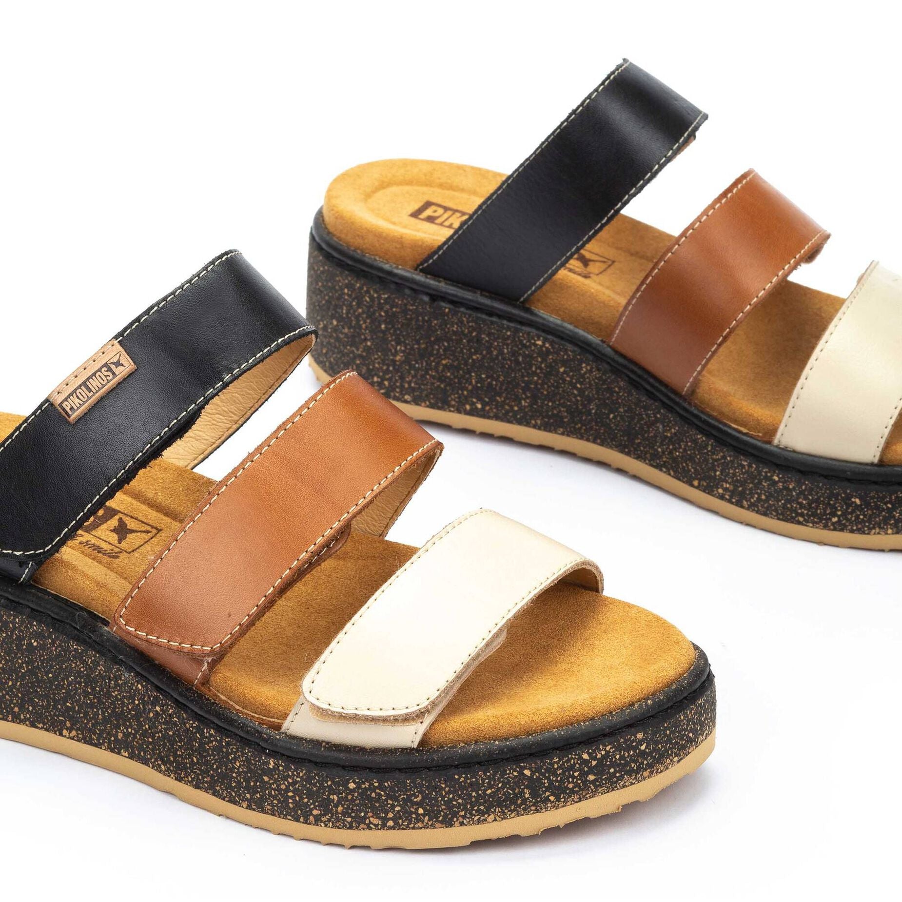 Women's Pikolinos Wedges with Velcro Closure 6