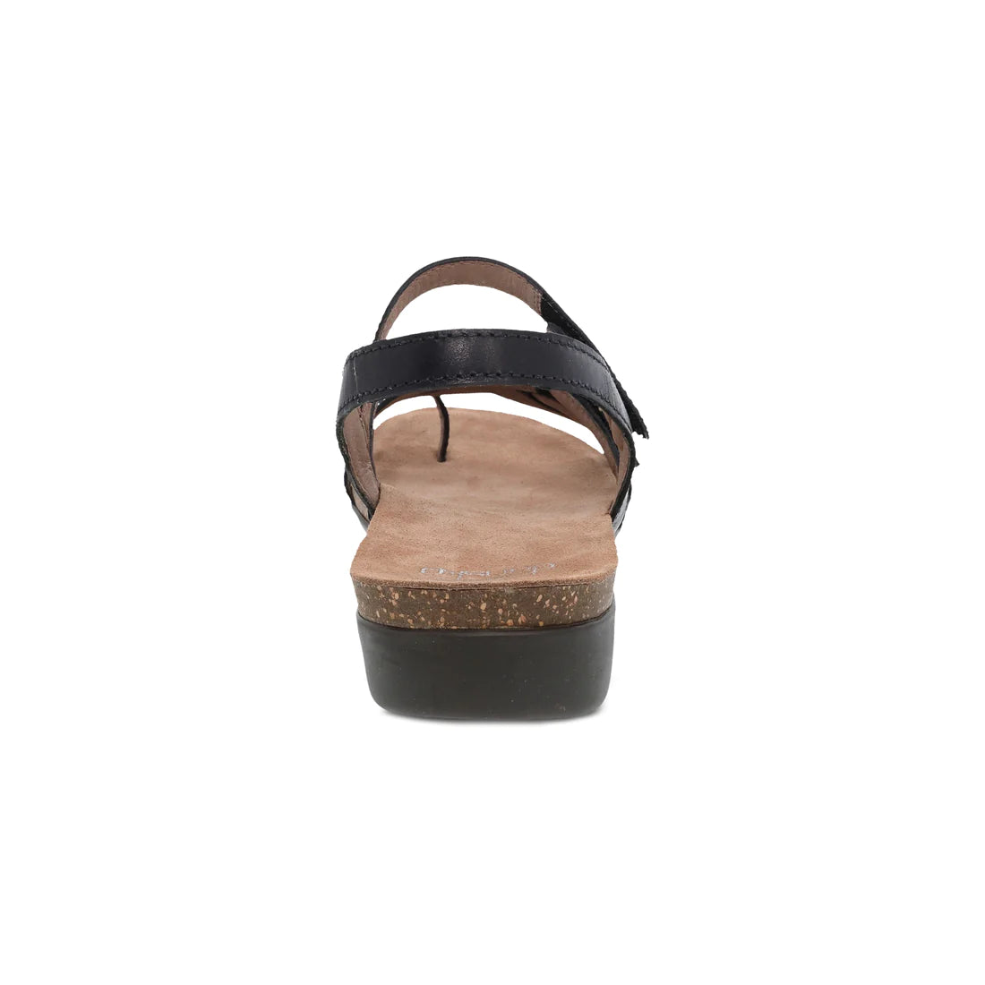 Women's Dansko Roslyn Color: Black Waxy Burnished Sandal 5