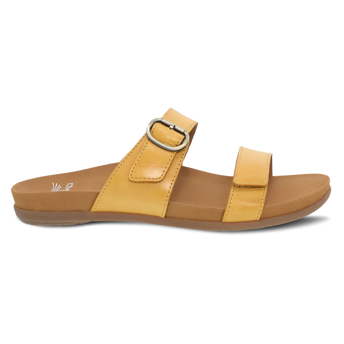 Women's Dansko Justine Color: Yellow Calf Sandal 7