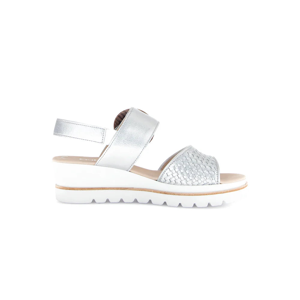 Women's Gabor Three Strap Wedge Sandal (64.646) 1