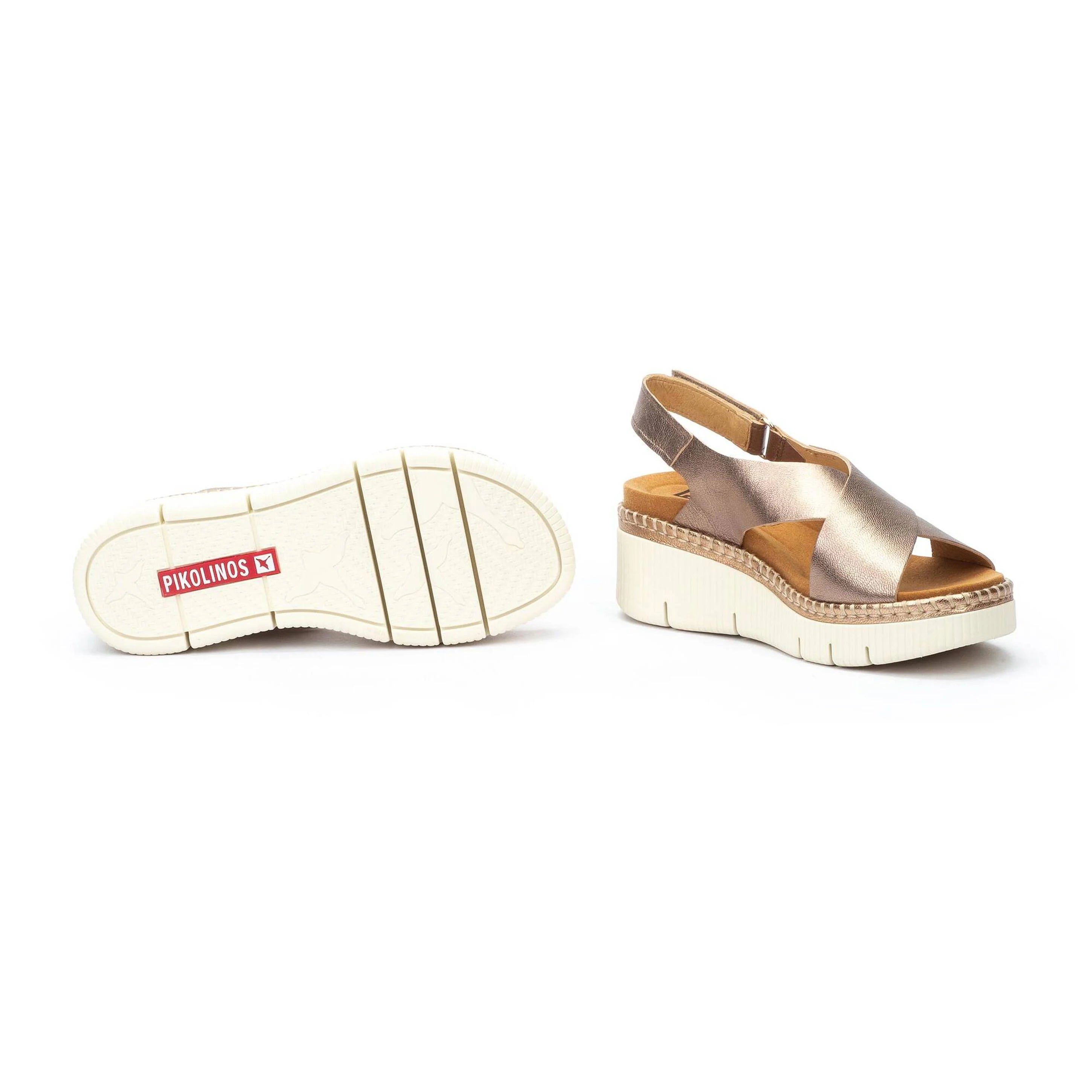 Women's Pikolinos Gomera Wedge Sandals w/ Hook & Loop Closure 7