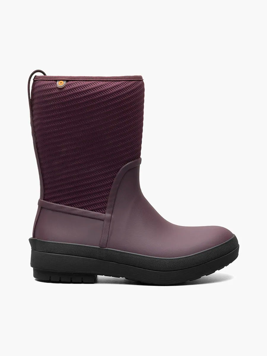 Women's Crandall II Mid Zip Color: Wine