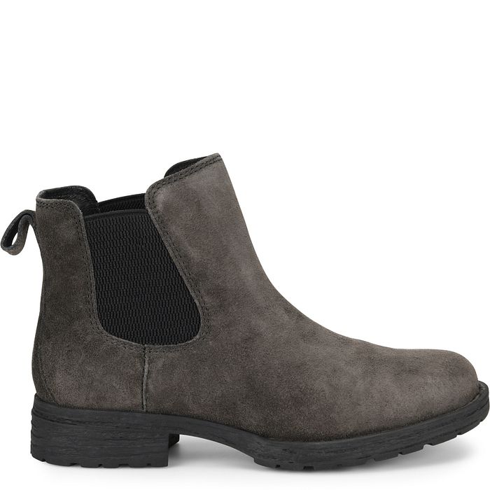 Women's Born Cove Color: Dk Grey Carbon Suede (Grey)