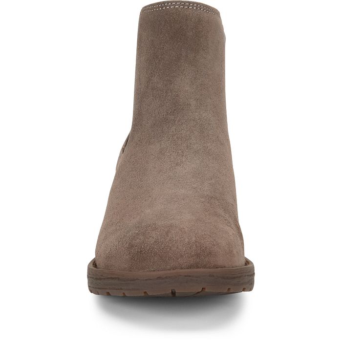 Women's Born Cove Color: Taupe Mustang Suede (Grey)