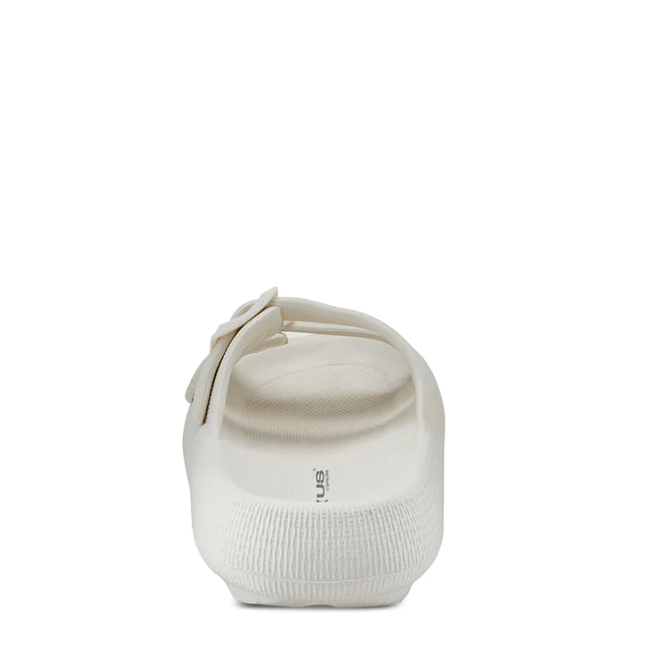 Women's Spring Step Flexus Bubbles Waterproof Sandals Color: White 5