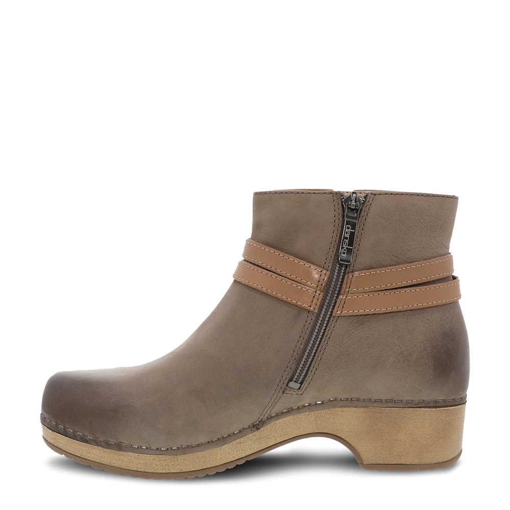 Women's Dansko Brook Color: Taupe Burnished Nubuck