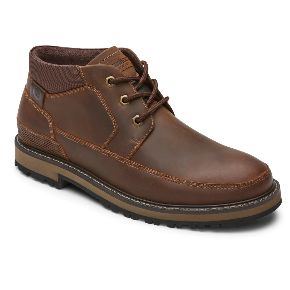 Men's Dunham Byrne Chukka Boot-Waterproof Color: Brown