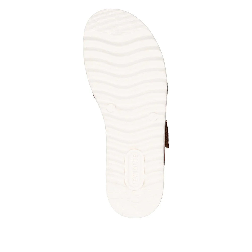 White shoe sole on a white background