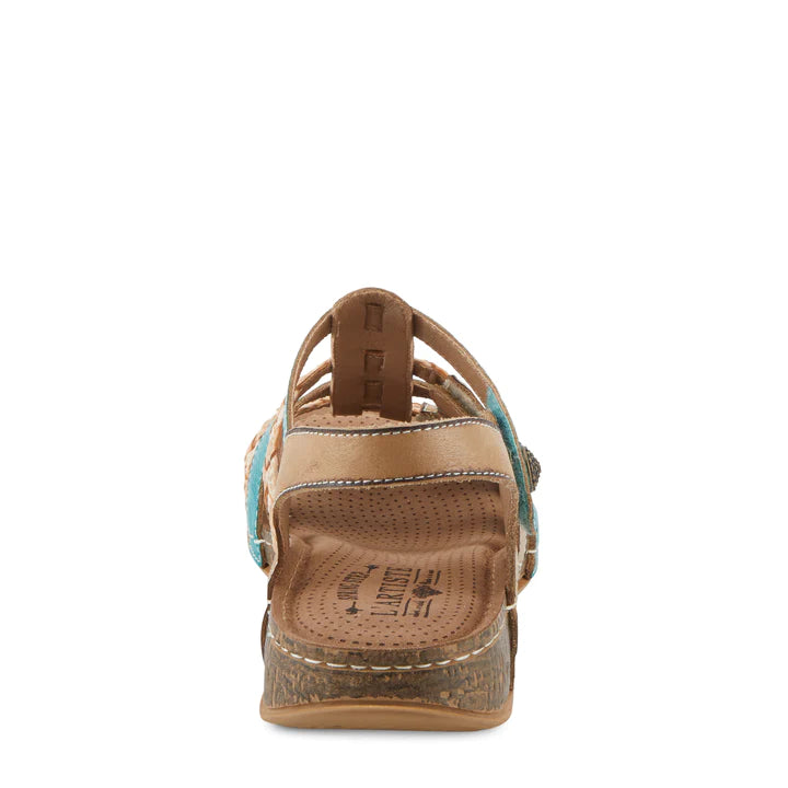 Women's Spring Step L'Artiste Delila Sandals Color: Beige 5