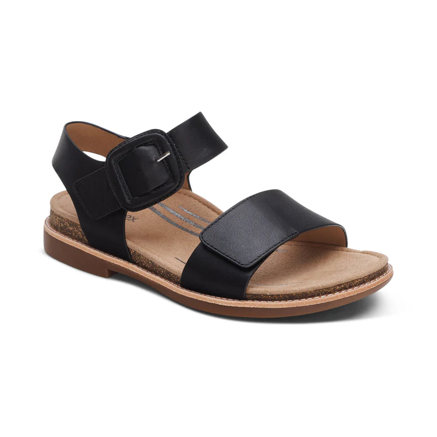 Women's Aetrex Claire Quarter Strap Sandal 1