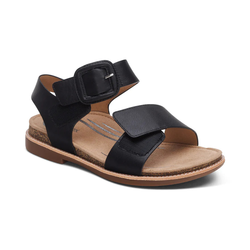 Women's Aetrex Claire Quarter Strap Sandal 7