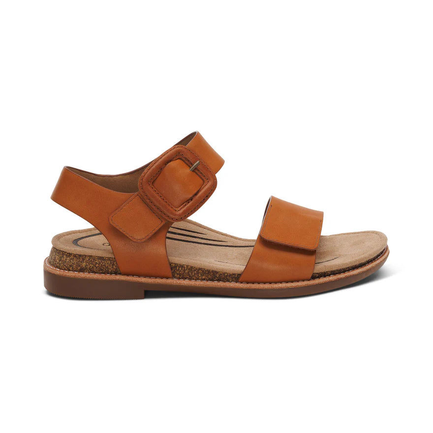 Women's Aetrex Claire Quarter Strap Sandal 9
