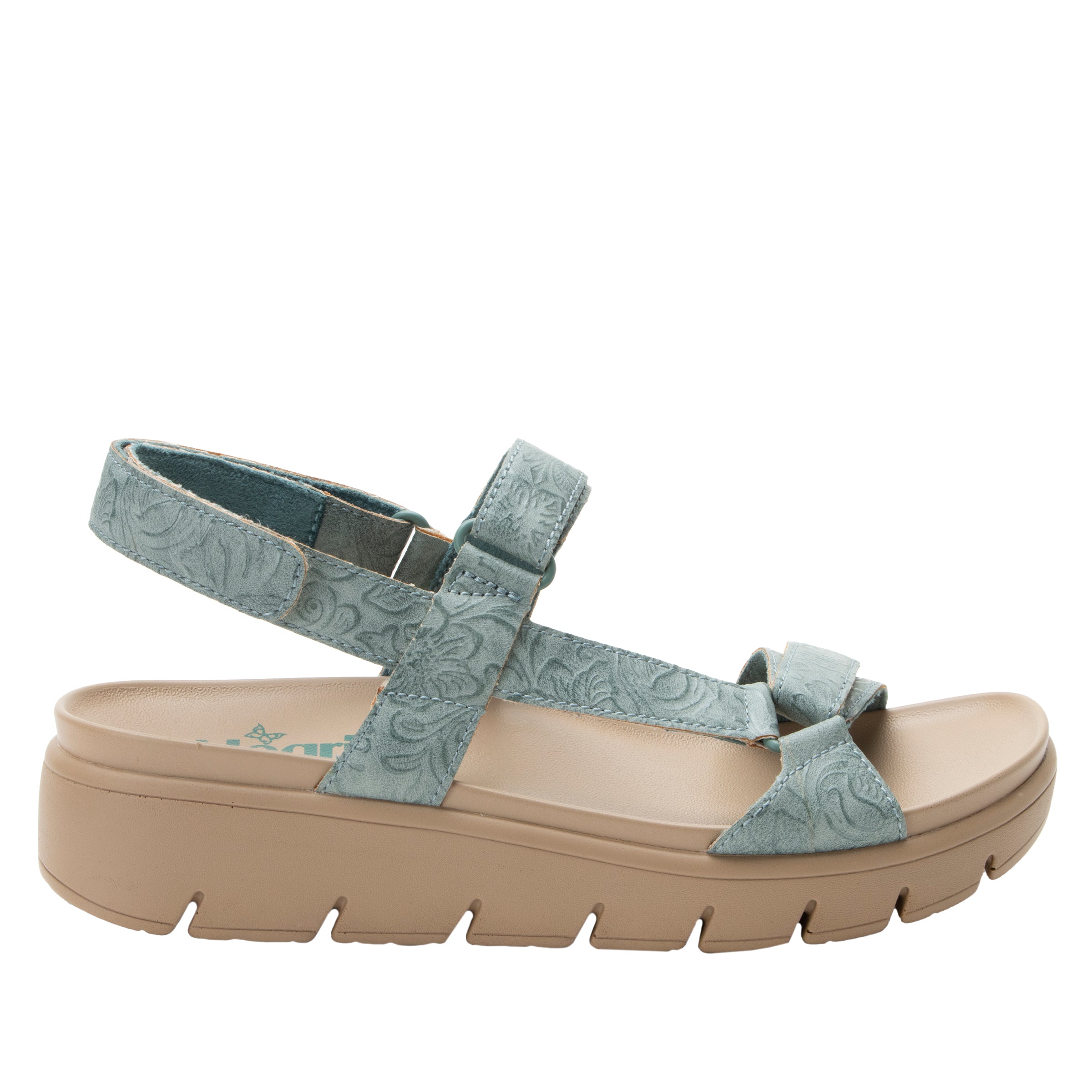 Women's Alegria Henna Sandal Color: Aged Denim 2
