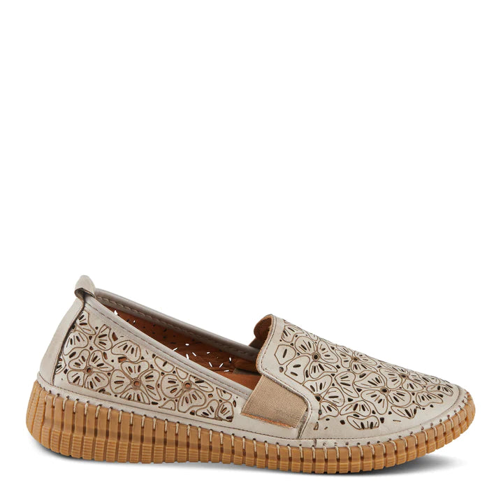 Women's Spring Step Jookin Shoes Color: Taupe 2