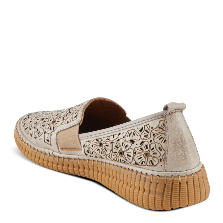 Women's Spring Step Jookin Shoes Color: Taupe 3